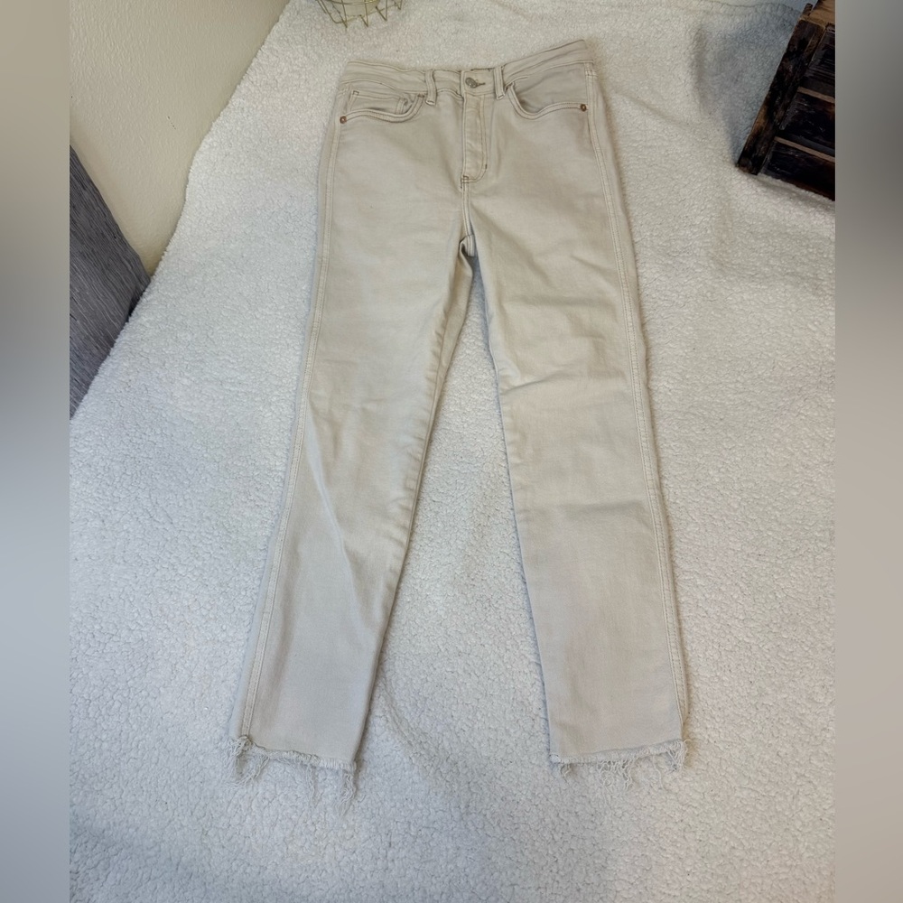 We the Free off white denim jeans 30